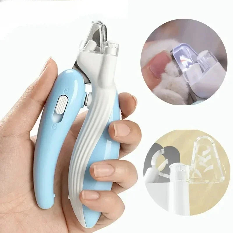 Professional Pet Nail Clippers – LED‑Lit Grooming Trimmer for Dogs, Cats & Small Pets