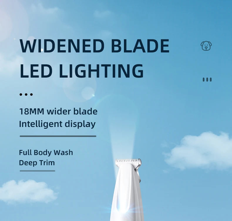 Dog Paw Trimmer with LED Light