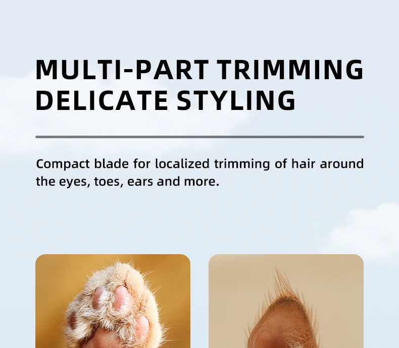 Dog Paw Trimmer with LED Light