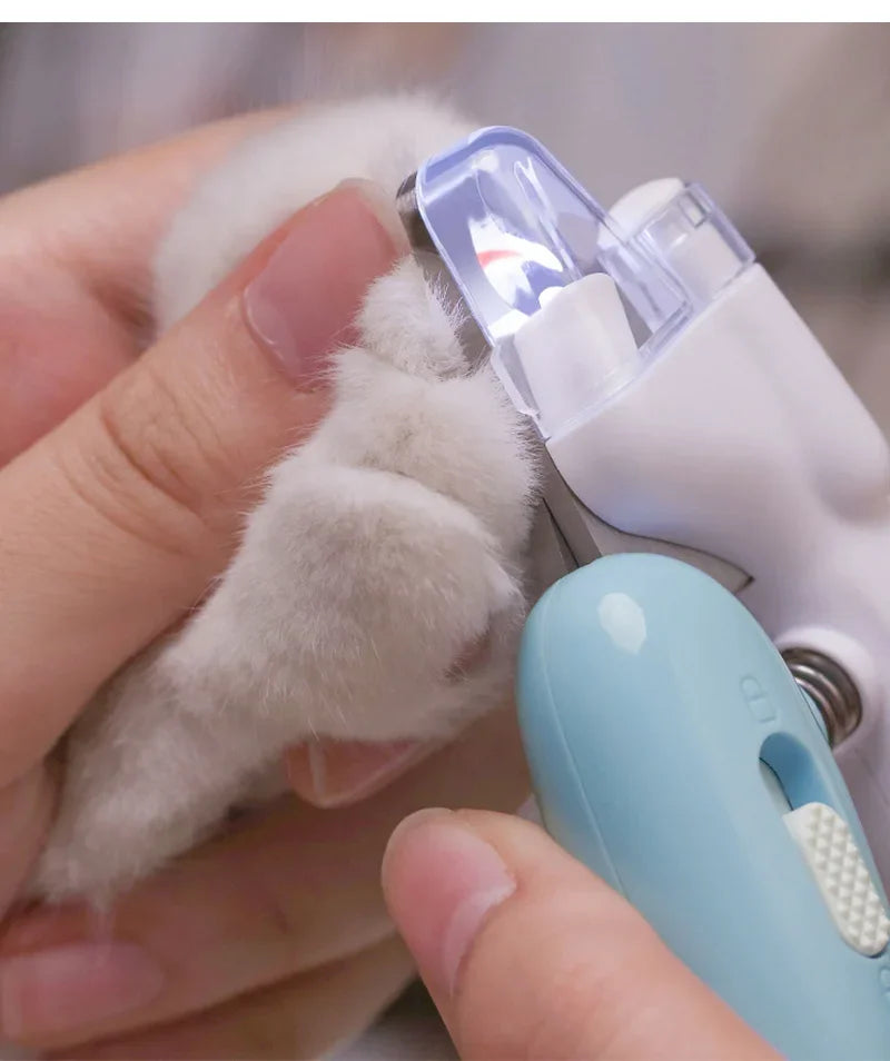 Professional Pet Nail Clippers – LED‑Lit Grooming Trimmer for Dogs, Cats & Small Pets