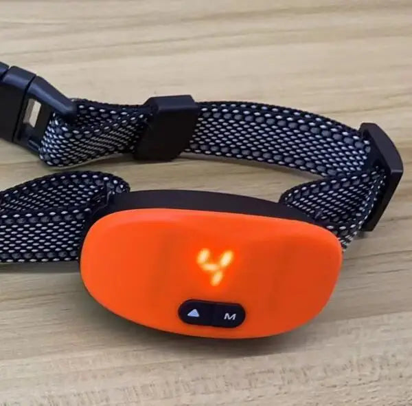 Anti bark dog collar Electric shock Vibration sound with LED