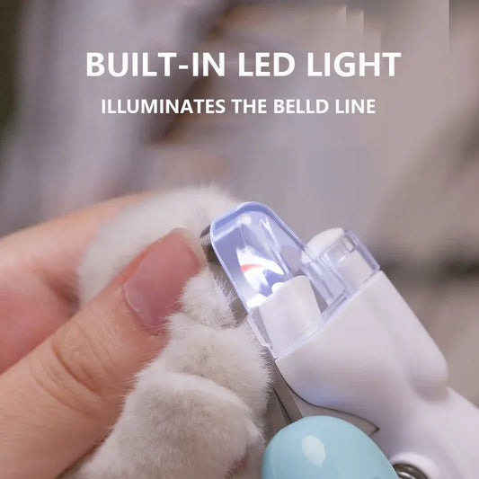 Professional Pet Nail Clippers – LED‑Lit Grooming Trimmer for Dogs, Cats & Small Pets