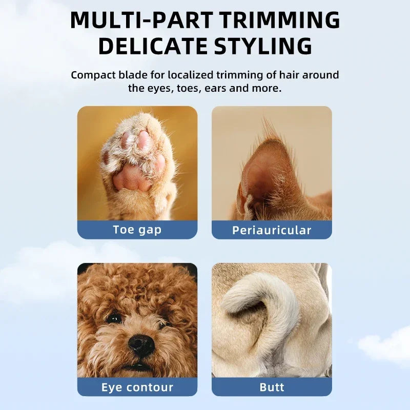 Dog Paw Trimmer with LED Light